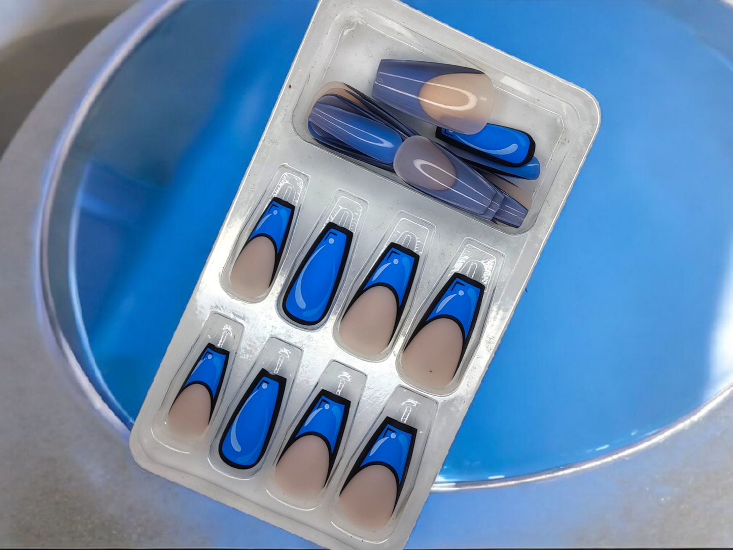 Rajzolt Kék Francia