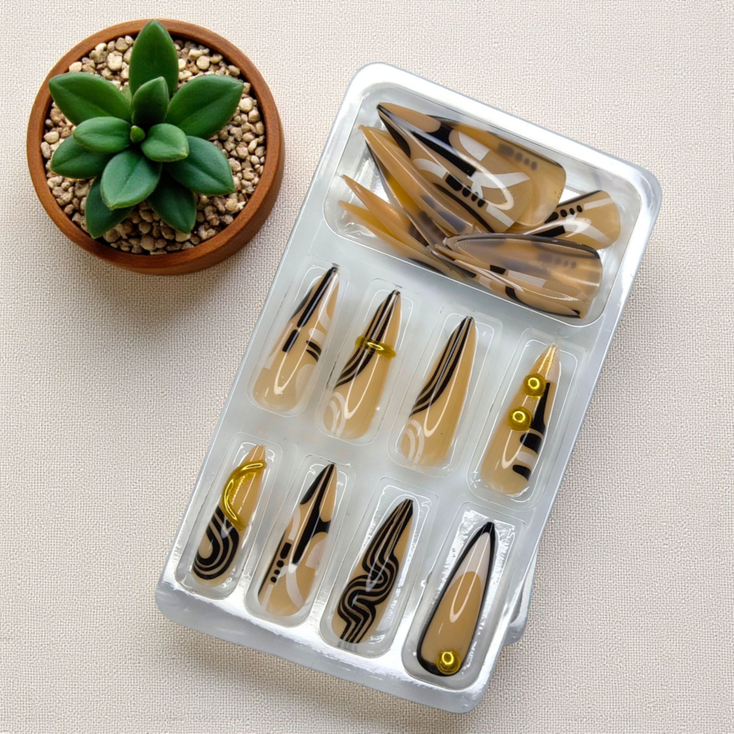 Absztrakt mintás 3D-s